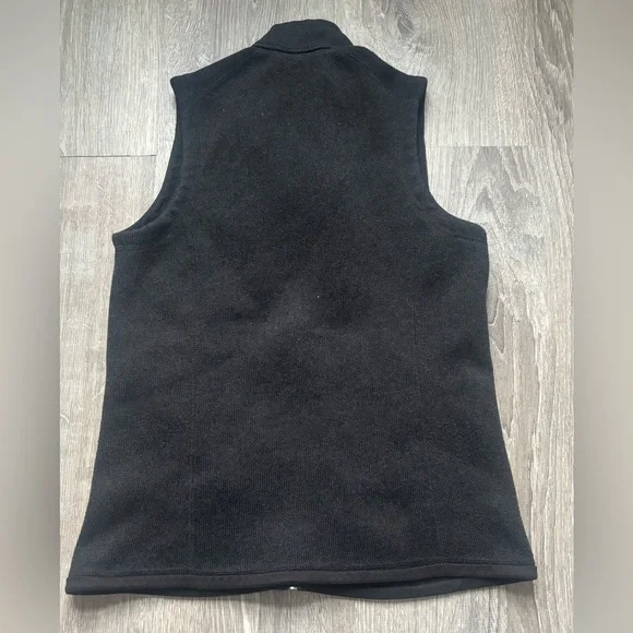 Patagonia Women's Black Full-Zip Fleece Vest Size S - Picture 4 of 4